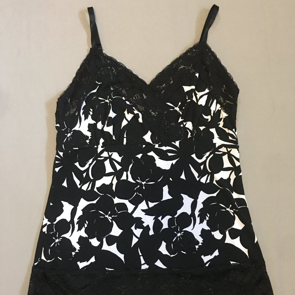 WHBM Lace Floral Camisole Top